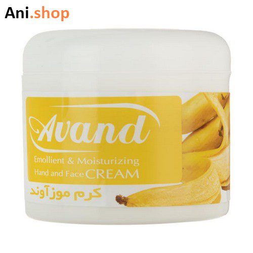 کرم دست و صورت آوند با رایحه موز کد163