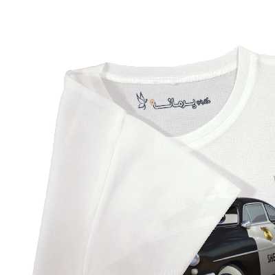 تی شرت بچگانه پرمانه طرح ماشین ها کد pmt.6880