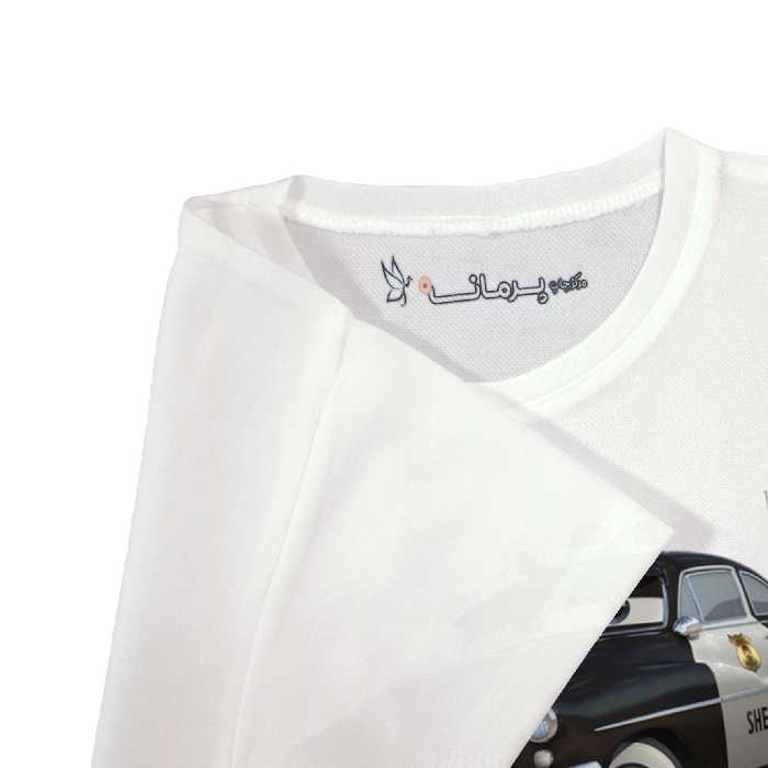 تی شرت بچگانه پرمانه طرح ماشین ها کد pmt.6880