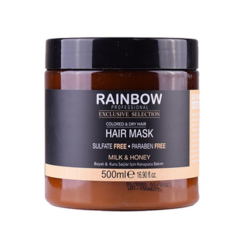 ماسک مو مدل Milk & Honey رینبو 500 میل