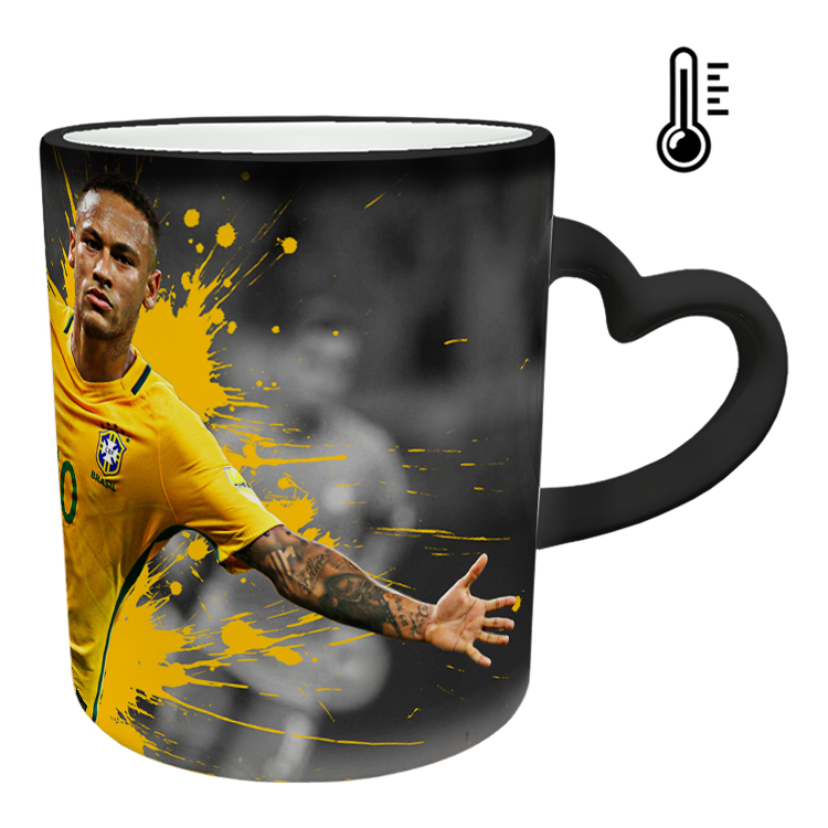 ماگ حرارتی مدل دسته قلبی طرح نیمار کد 16