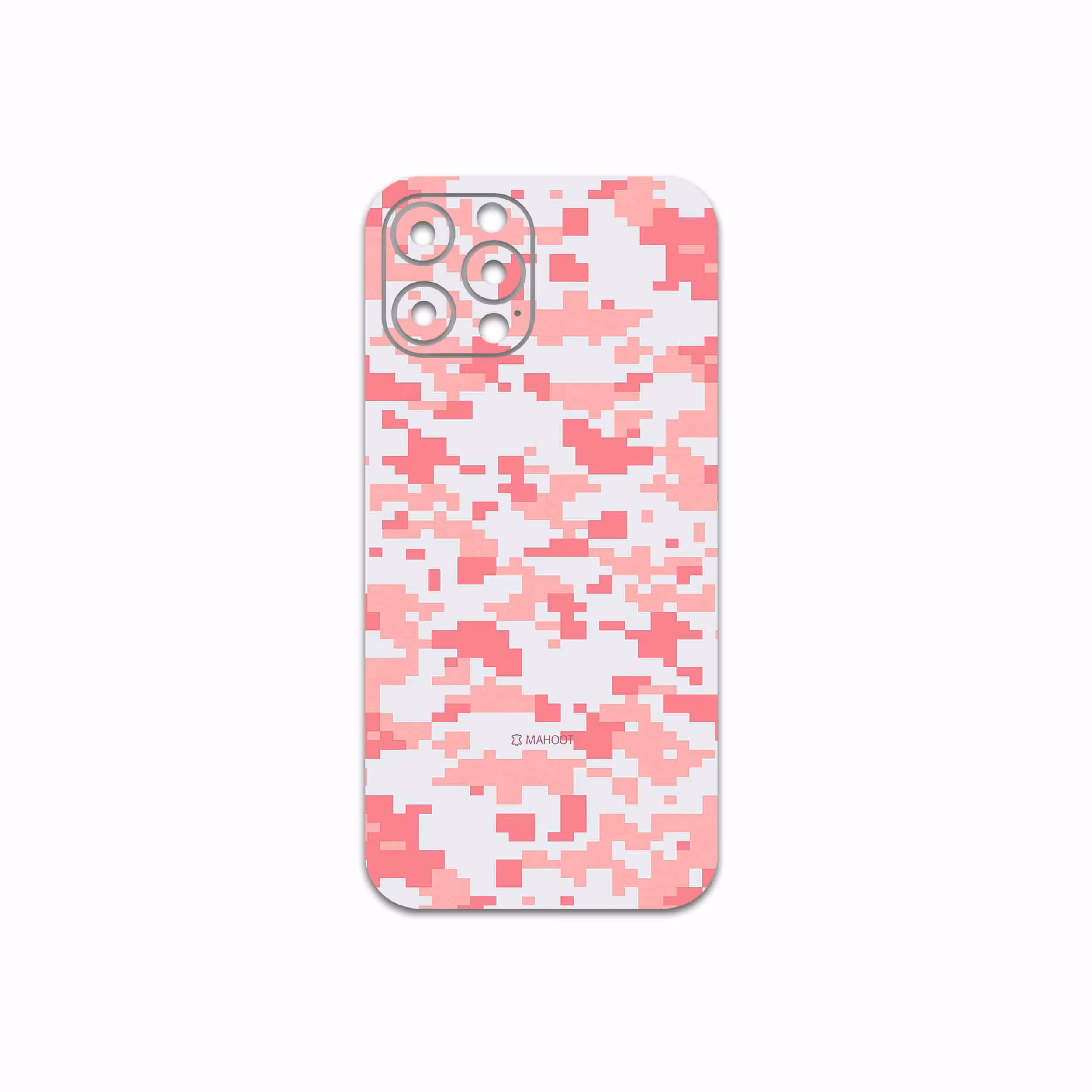 برچسب پوششی ماهوت مدل Army-Pink-pixel مناسب برای گوشی موبایل اپل iPhone 12 Pro Max