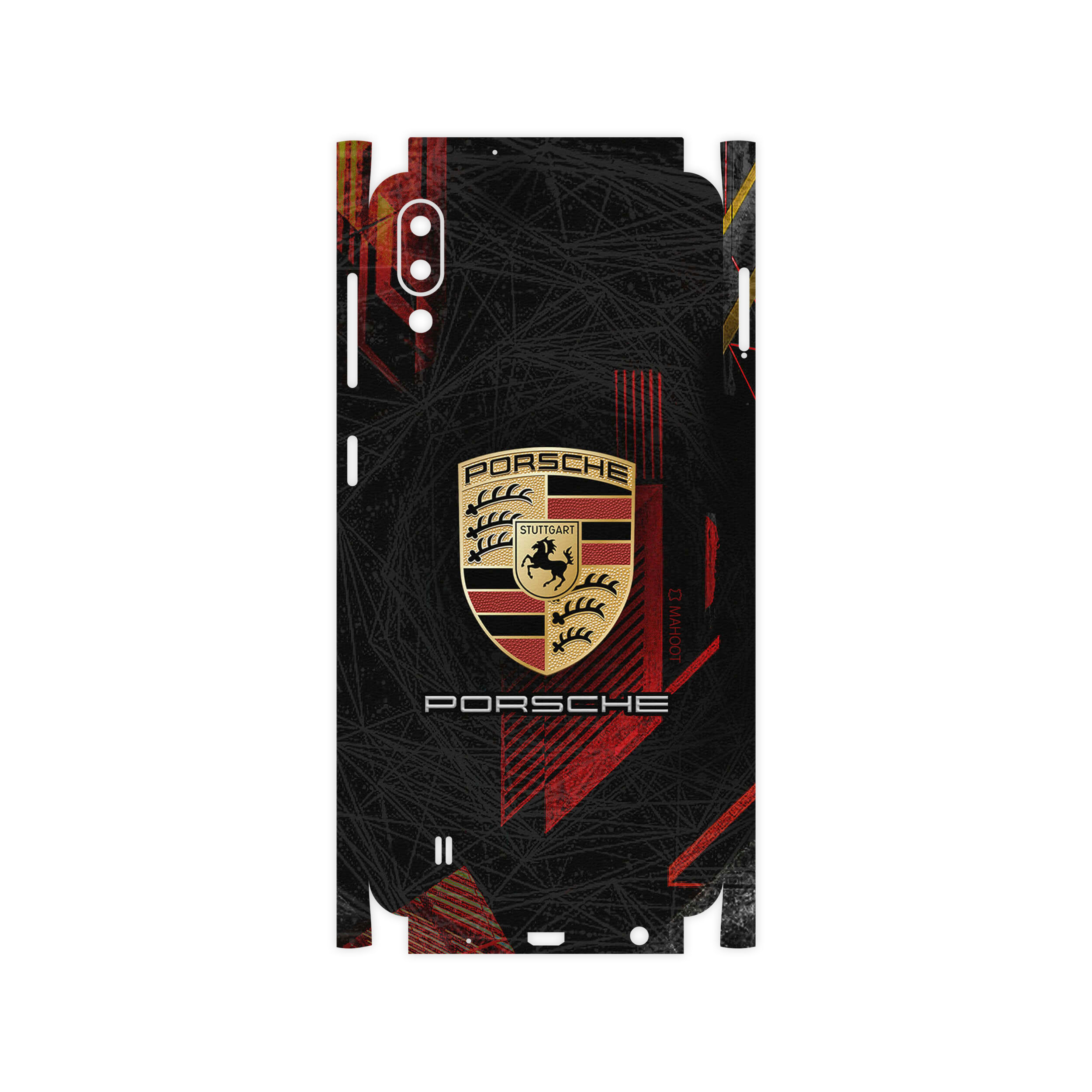 برچسب پوششی ماهوت مدل Porsche-FullSkin مناسب برای گوشی موبایل سامسونگ Galaxy M10