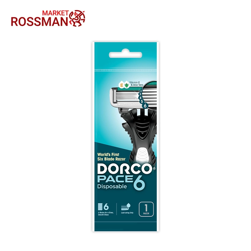 خودتراش مردانه دورکو Dorco مدل 6 لبه حجم 1 عددی