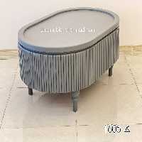 میز عسلی کد 1605 شامل 2 عسلی و یک جلو مبلی