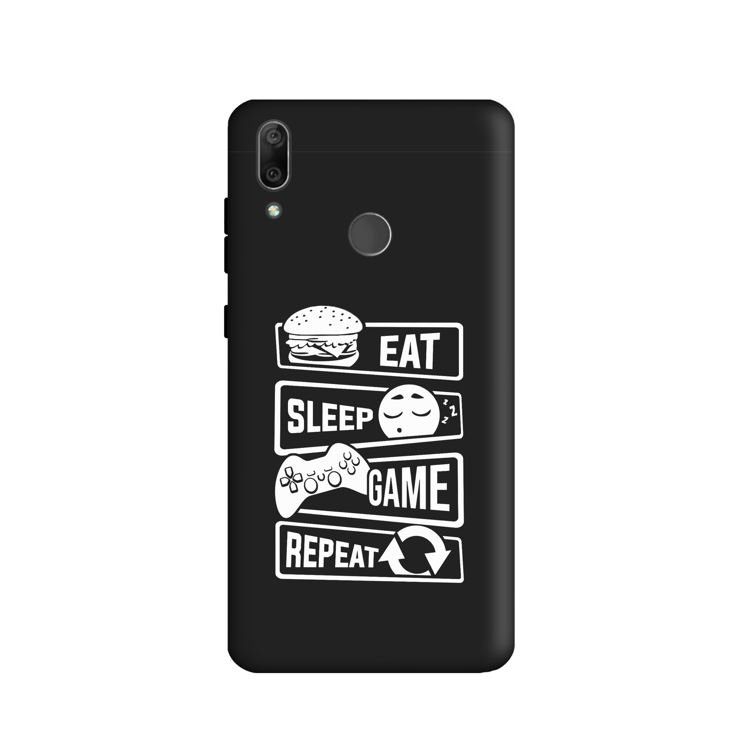 کاور طرح گیم مینیمال کد u3098 مناسب برای گوشی موبایل  هوآوی Y7 prime 2019