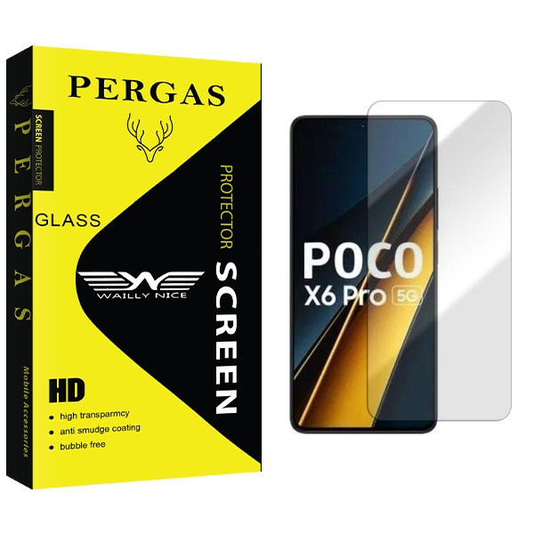 محافظ صفحه نمایش وایلی نایس مدل Pergas مناسب برای گوشی موبایل شیائومی Poco X6 Pro | کالا برتری