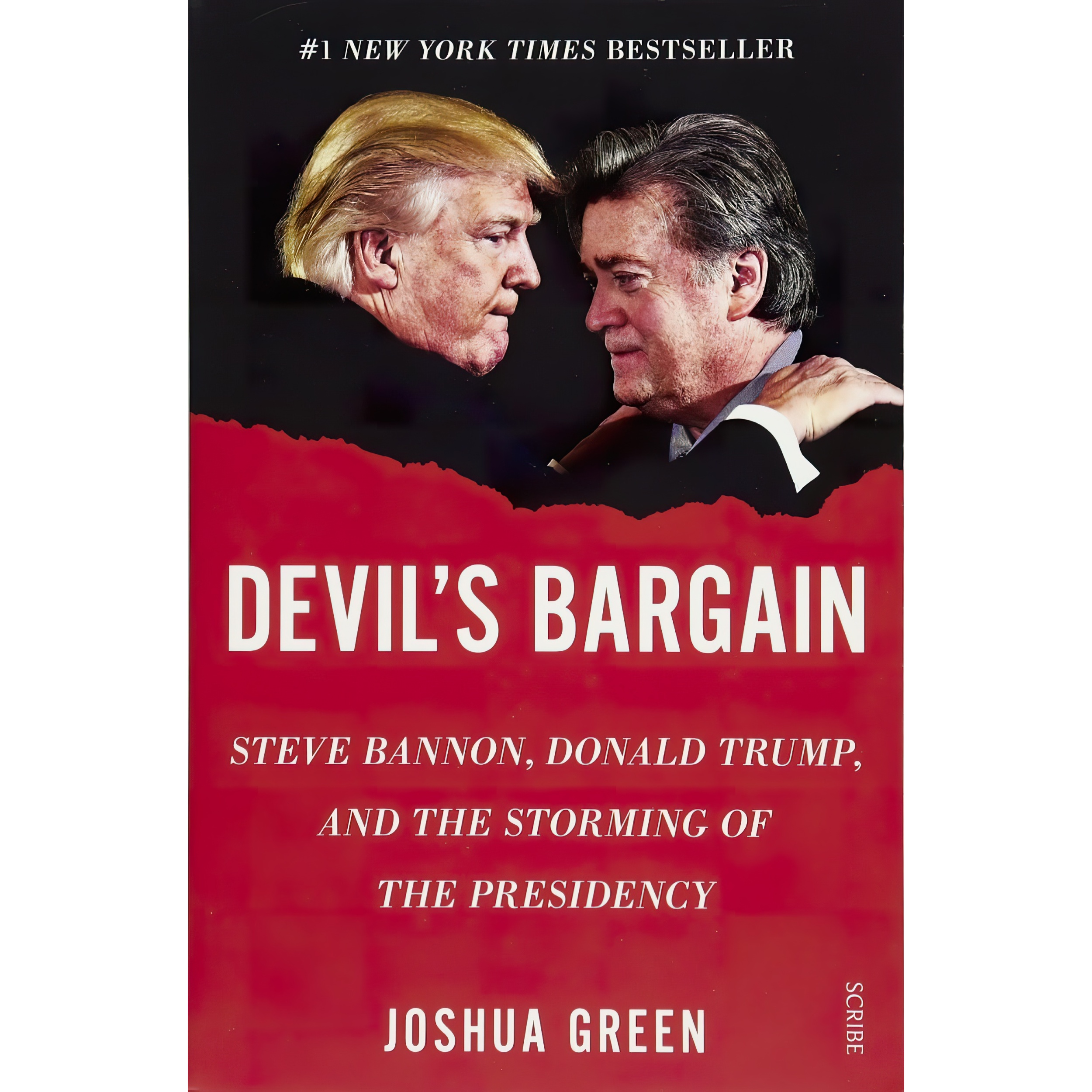 کتاب Devils Bargain اثر Joshua Green انتشارات Scribe UK
