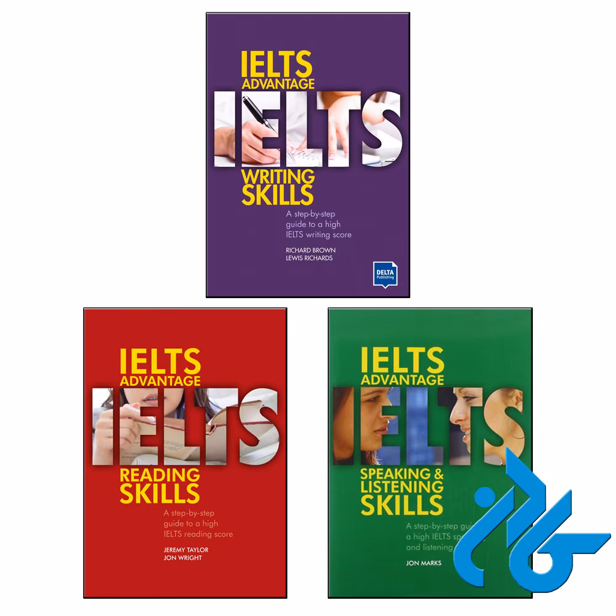 خرید پک کامل Ielts advantage skill Writing   reading   listening &amp; speaking