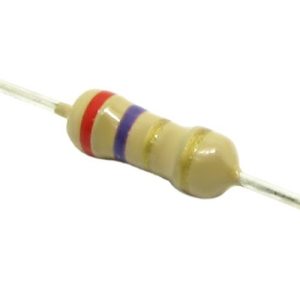 مقاومت 2.7 اهم 1/4 وات 5 درصد