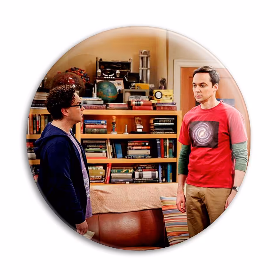  پیکسل پرمانه طرح big bang theory کد pm.14393