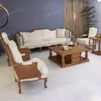 سرویس مبلمان روتی با تکنفره های فرانسوی (ارسال با باربری پس کرایه)