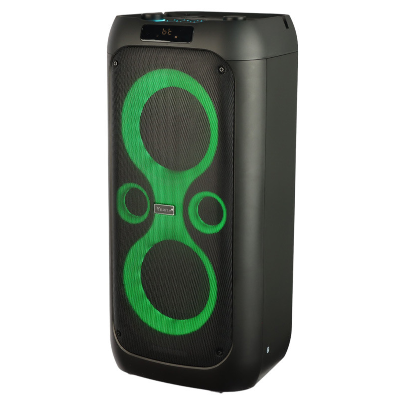 اسپیکر چمدانی بلوتوثی رم و فلش خور Verity V-PS2206   میکروفون و ریموت کنترل