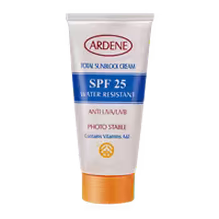 کرم ضد آفتاب SPF25 آردن مناسب پوست های خشک و معمولی 50 گرم