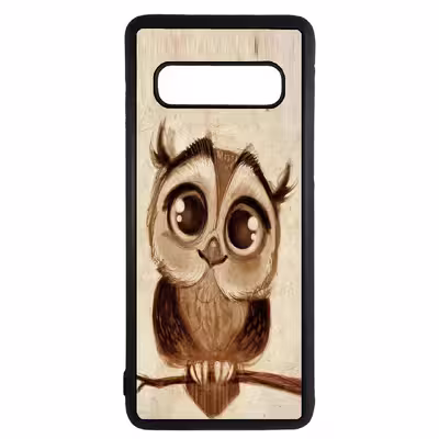 کاور طرح جغد کد 43162 مناسب برای گوشی موبایل سامسونگ galaxy s10
