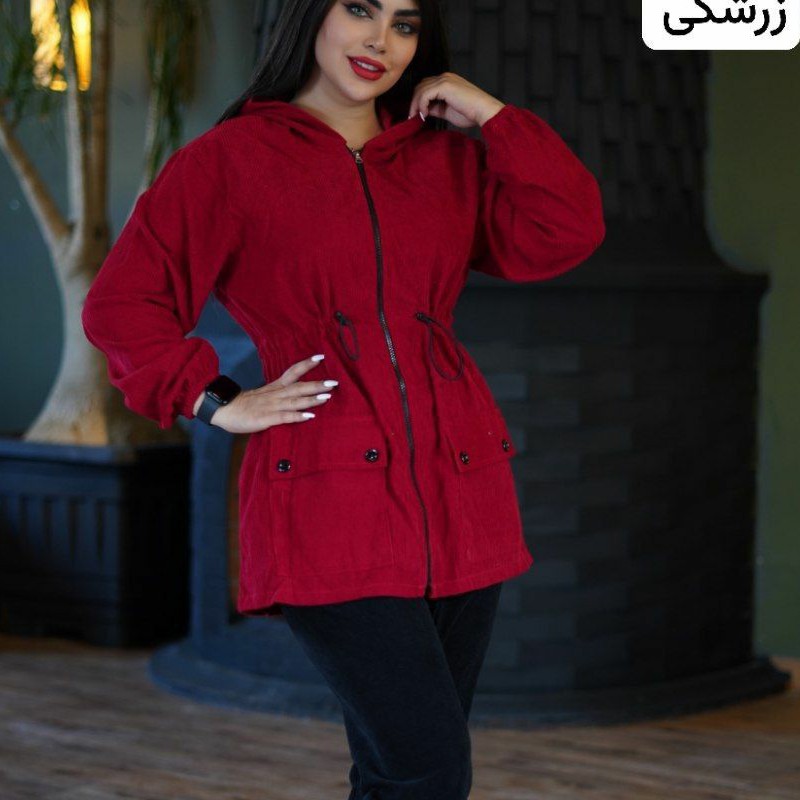 مانتو پاییزه ترمه ارسال رایگان جنس کبریتی رنگ بندی مختلف سایز فری