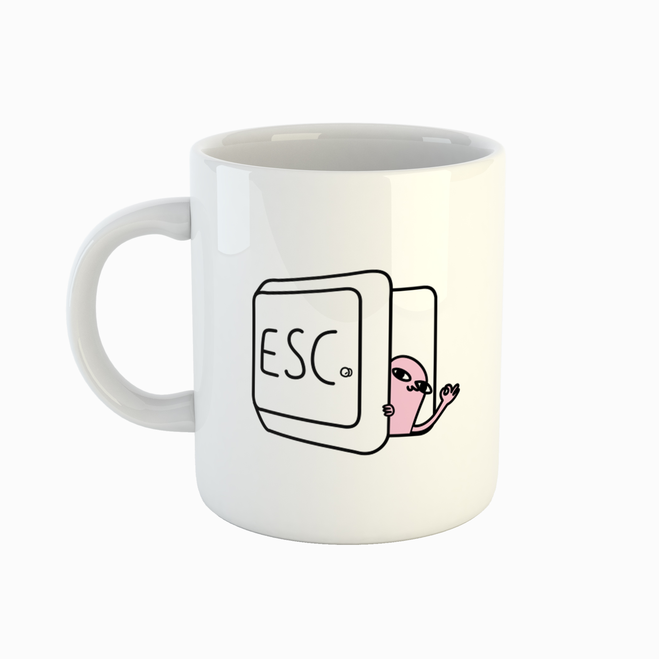 ماگ طرح خروج مدل ketnipz