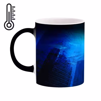 ماگ حرارتی کاکتی طرح شهر مدل mgh13310