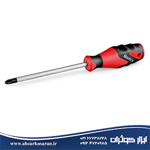 پیچگوشتی تکی دسته TPR چهارسو 100×3 Ronix مدل RH-2836