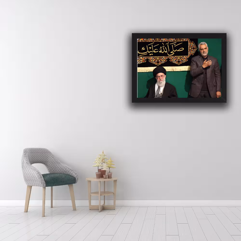تابلو مدل رهبر و سردار کد 307