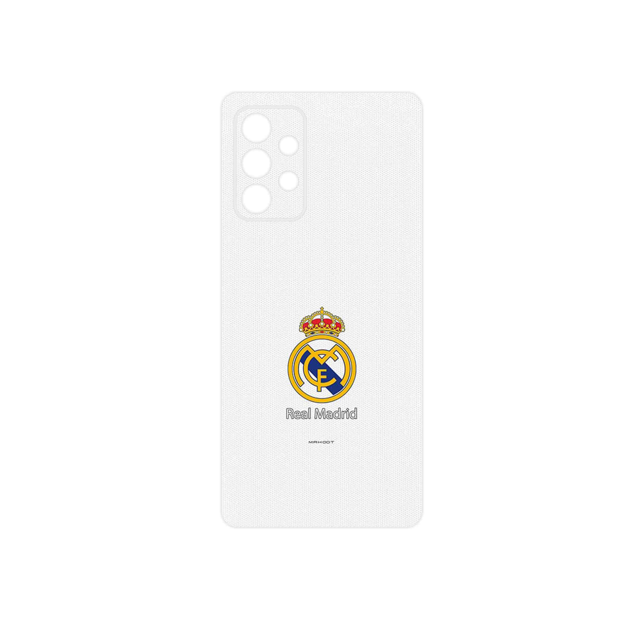 برچسب پوششی ماهوت مدل Real_Madrid_1 مناسب برای گوشی موبایل سامسونگ Galaxy A52 4G
