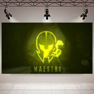 تابلو بوم طرح Game مدل Rainbow six siege (MAESTRO) کد AR4740