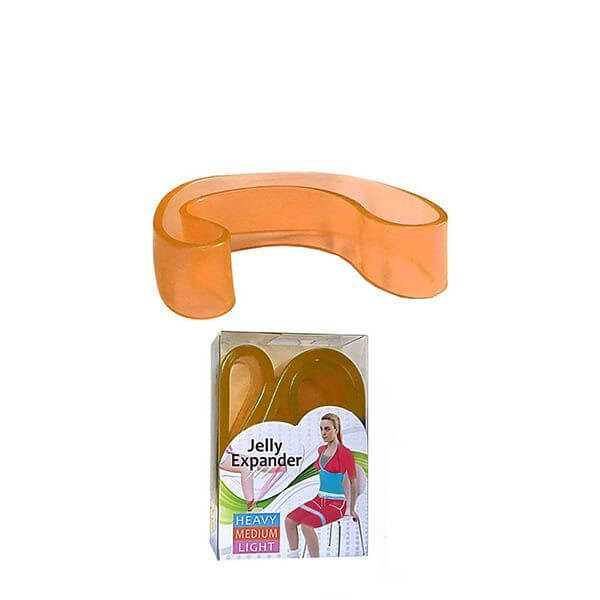کش مینی لوپ ژله ای نارنجی مدل Jelly Expander 1043-M