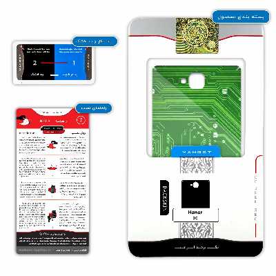 برچسب پوششی ماهوت مدل Green Printed Circuit Board مناسب برای گوشی موبایل آنر 3C