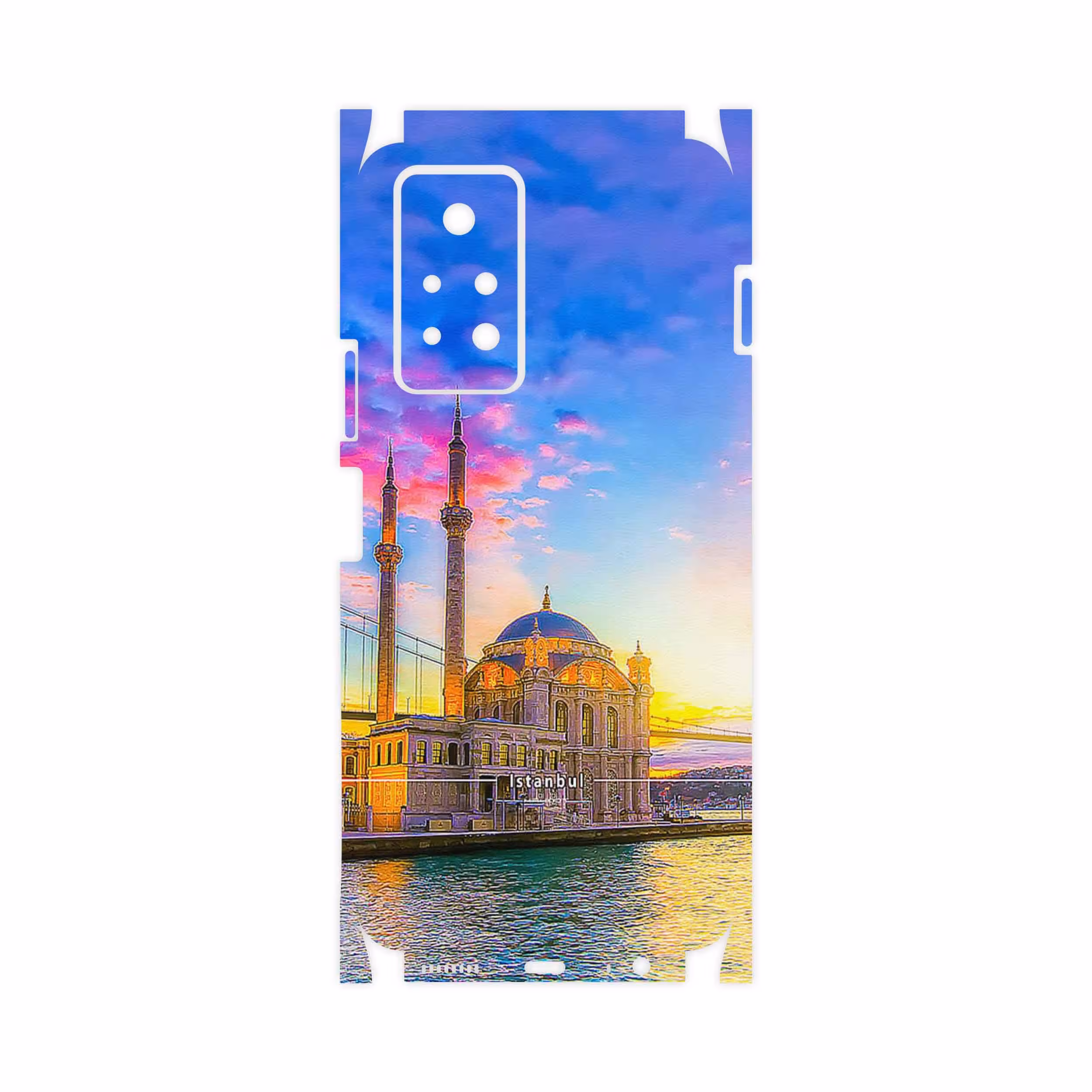 برچسب پوششی ماهوت مدل City of Istanbul-FullSkin مناسب برای گوشی موبایل اینفینیکس Note 11 Pro