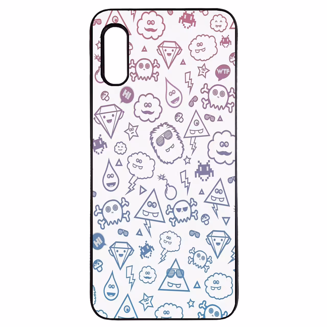 کاور طرح شلوغ کد 1105410943141 مناسب برای گوشی موبایل سامسونگ galaxy a50