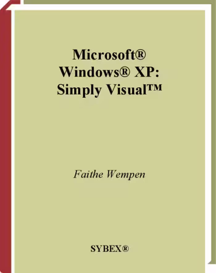 خرید و دانلود نسخه کامل کتاب Microsoft Windows XP: Simply Visual