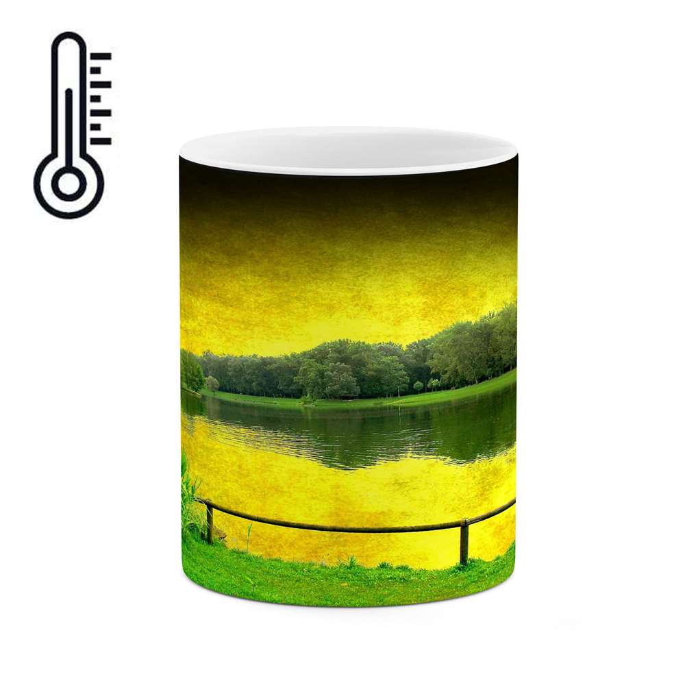 ماگ حرارتی کاکتی طرح نقاشی مدل mgh13845