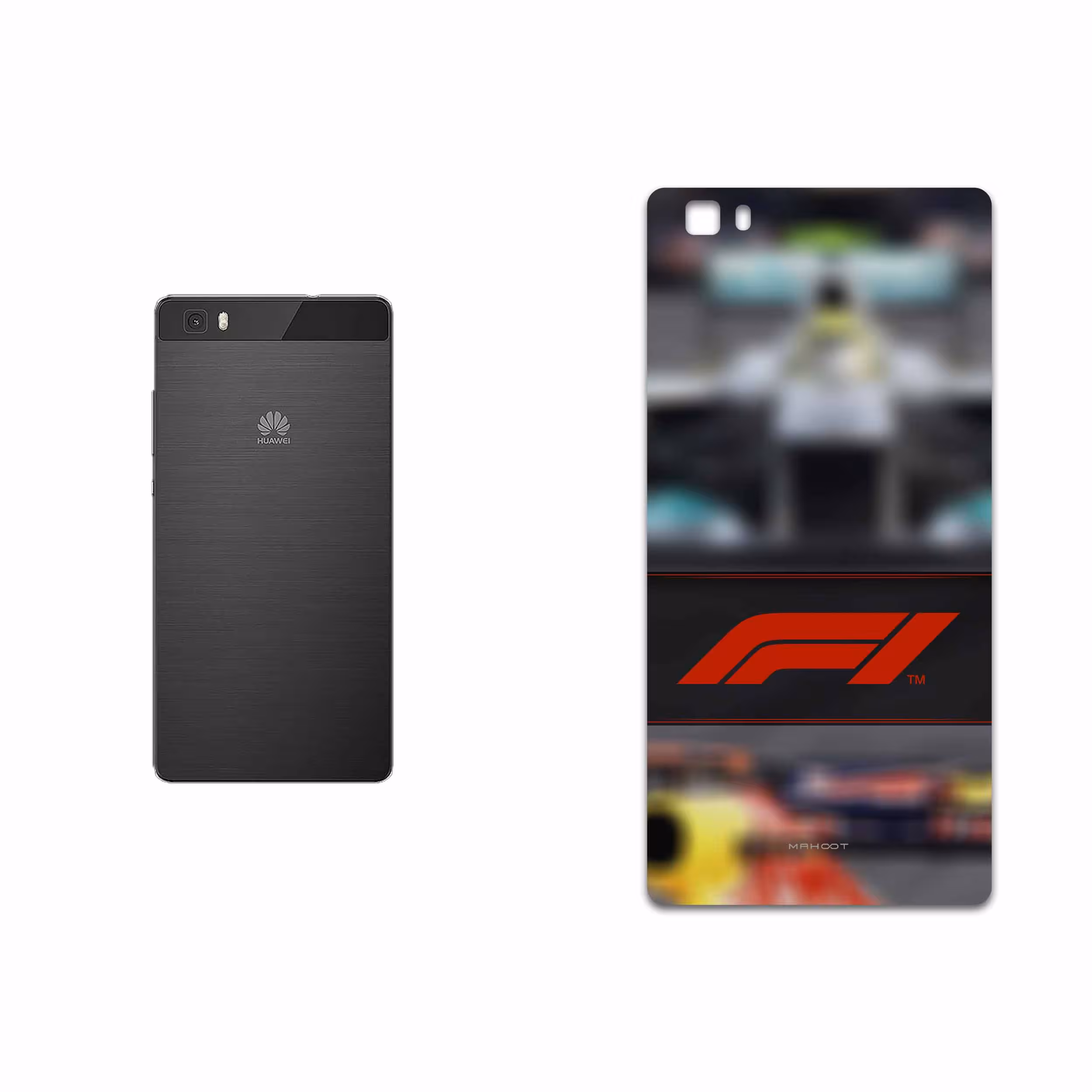 برچسب پوششی ماهوت مدل Formula One مناسب برای گوشی موبایل هوآوی P8 Lite