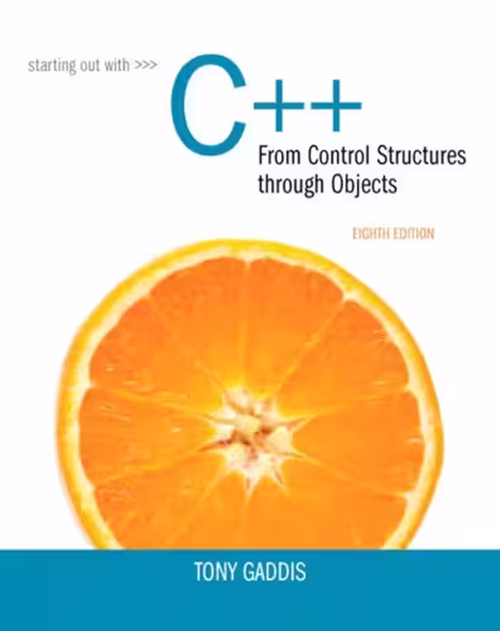 خرید و دانلود نسخه کامل کتاب Starting Out with C   from Control Structures to Objects