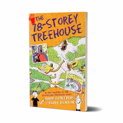 کتاب The 78-Storey Treehouse اثر Terry Denton &amp; Andy Griffiths انتشارات معیار علم
