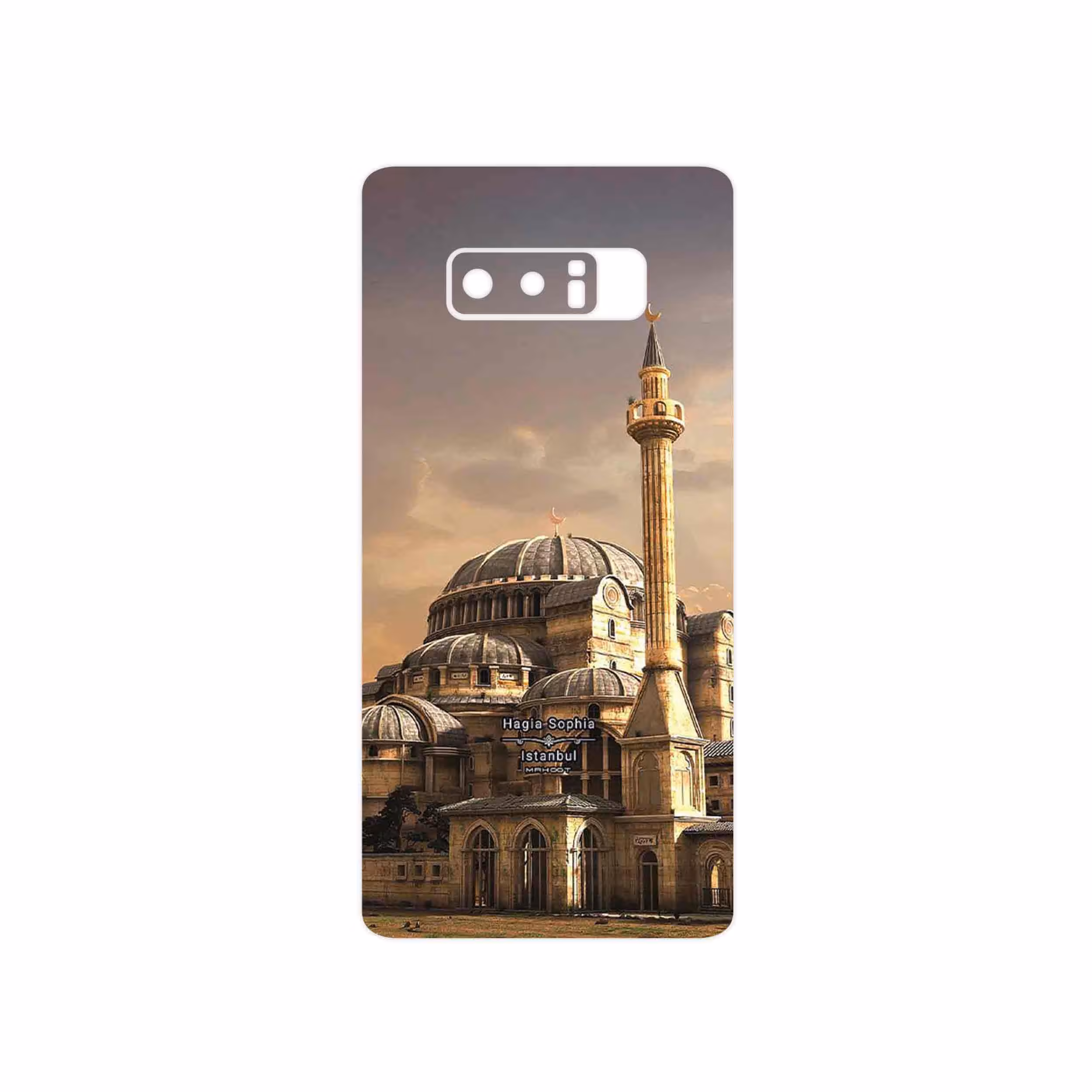 برچسب پوششی ماهوت مدل Hagia Sophia Mosque مناسب برای گوشی موبایل سامسونگ Galaxy Note 8