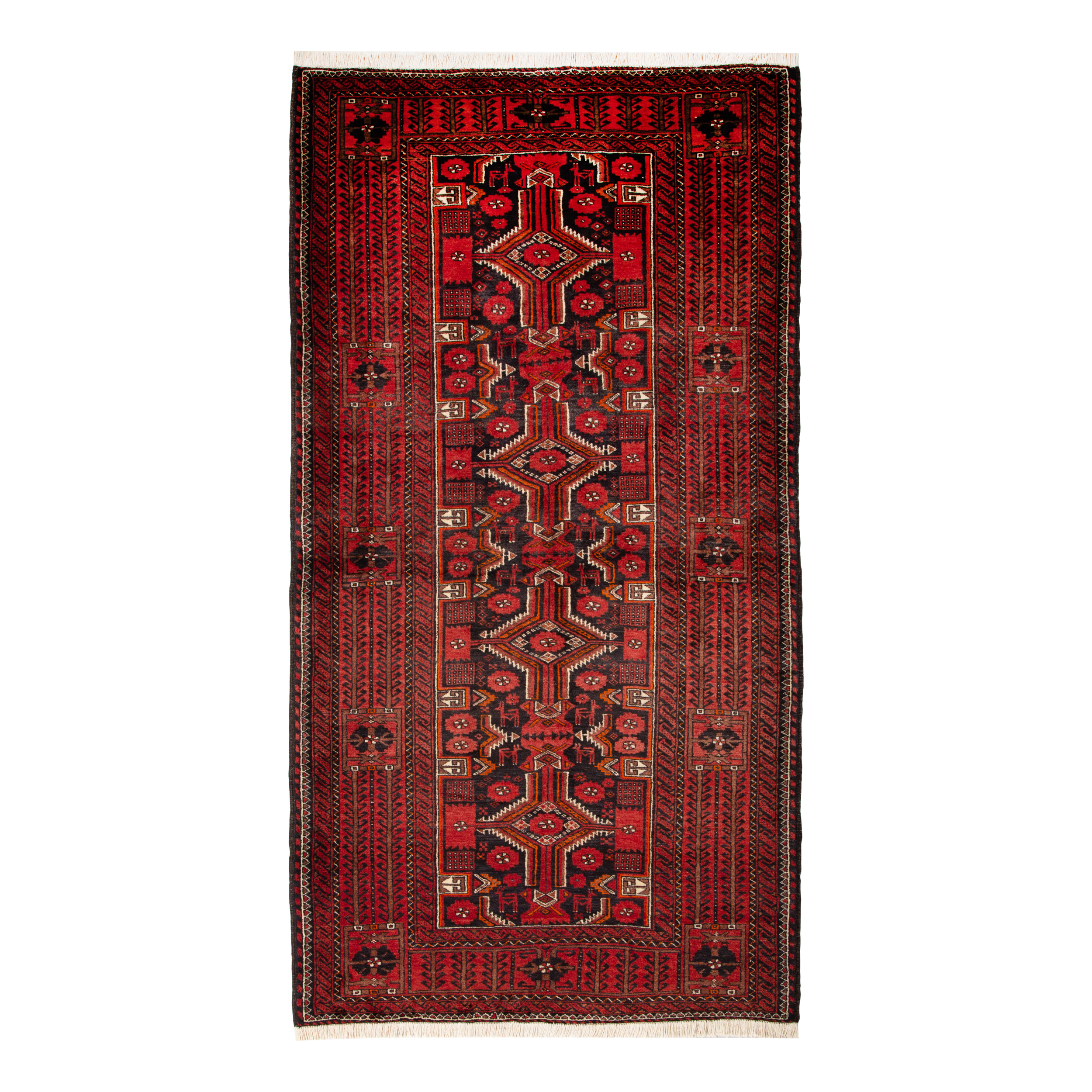 فرش دستبافت دو و نیم متری مدل بلوچ کد 342744