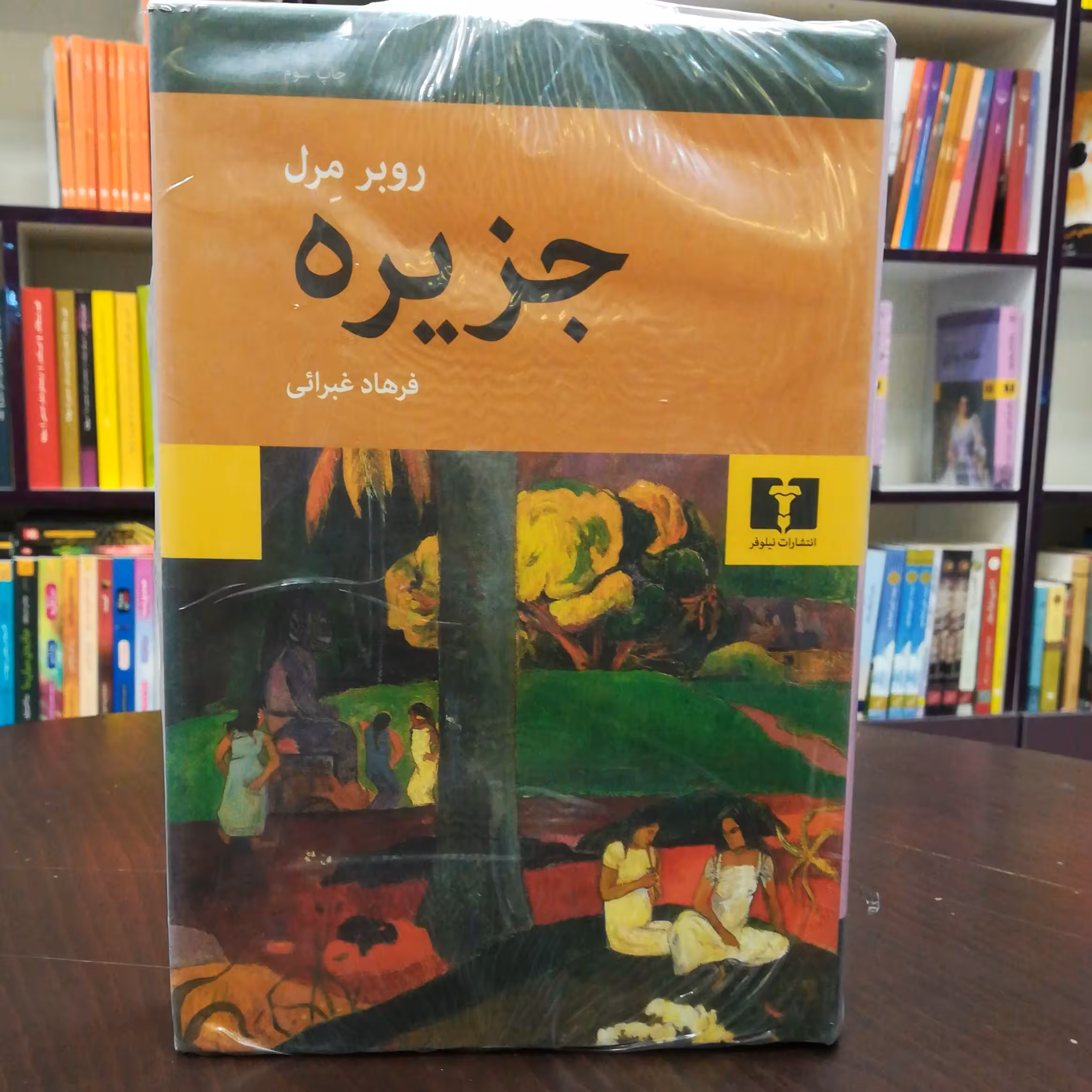 کتاب جزیره اثر روبر مرل ترجمه فرهاد غبرائی نشر نیلوفر 