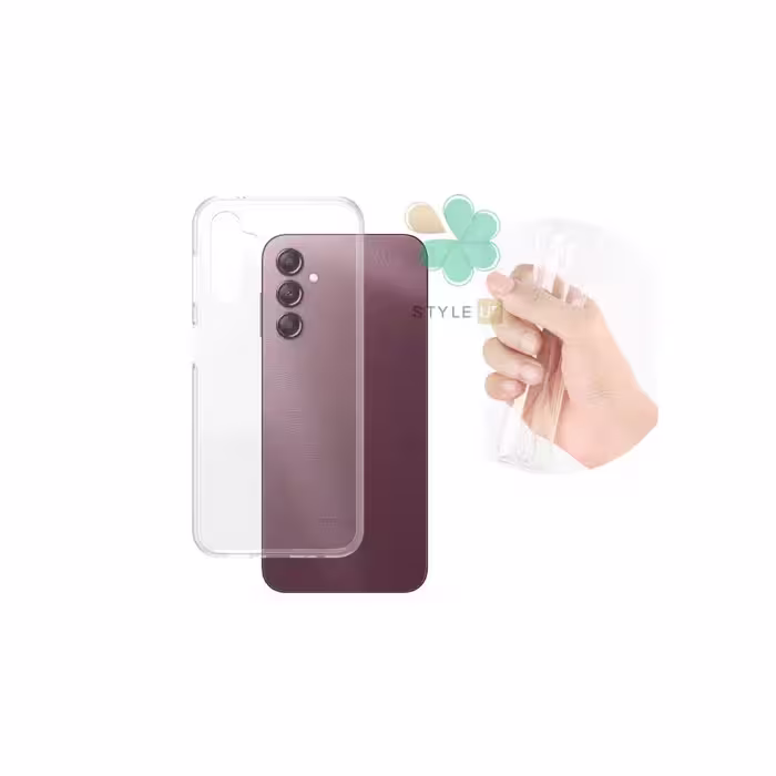 قاب گوشی سامسونگ Samsung Galaxy A14 مدل ژله ای شفاف