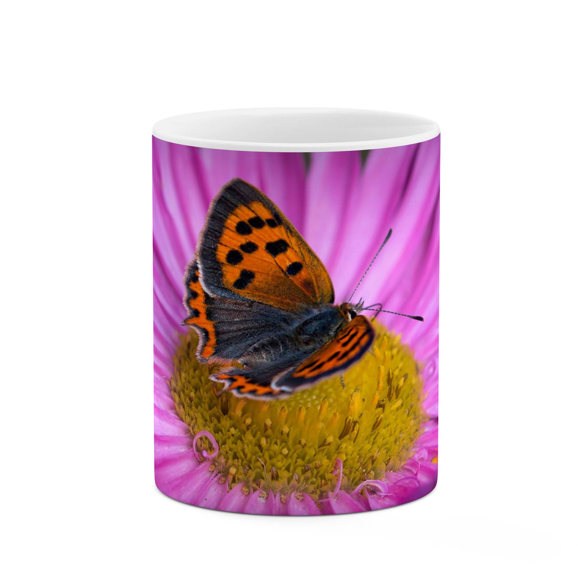 ماگ طرح پروانه مدل mug01009