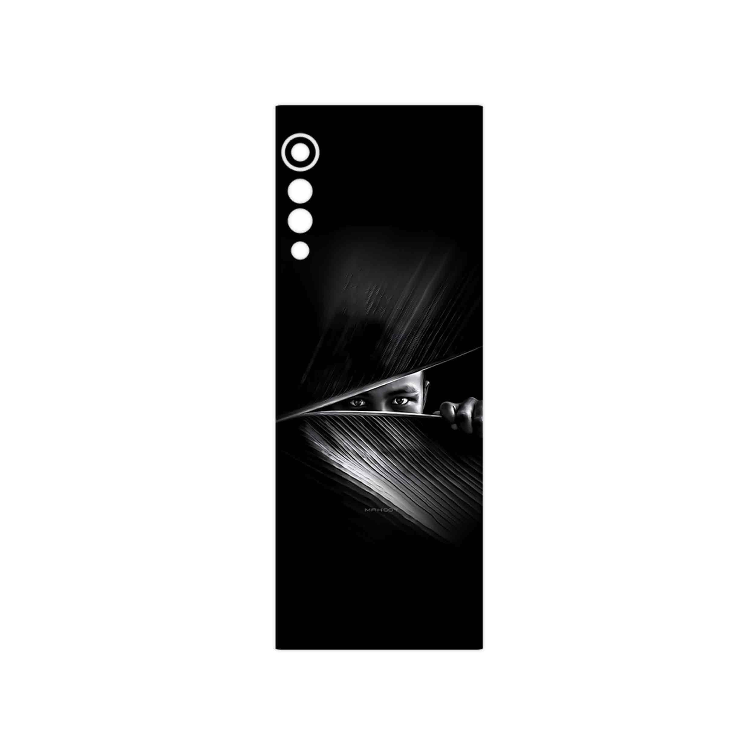برچسب پوششی ماهوت مدل Black Portrait مناسب برای گوشی موبایل ال جی Velvet 5G