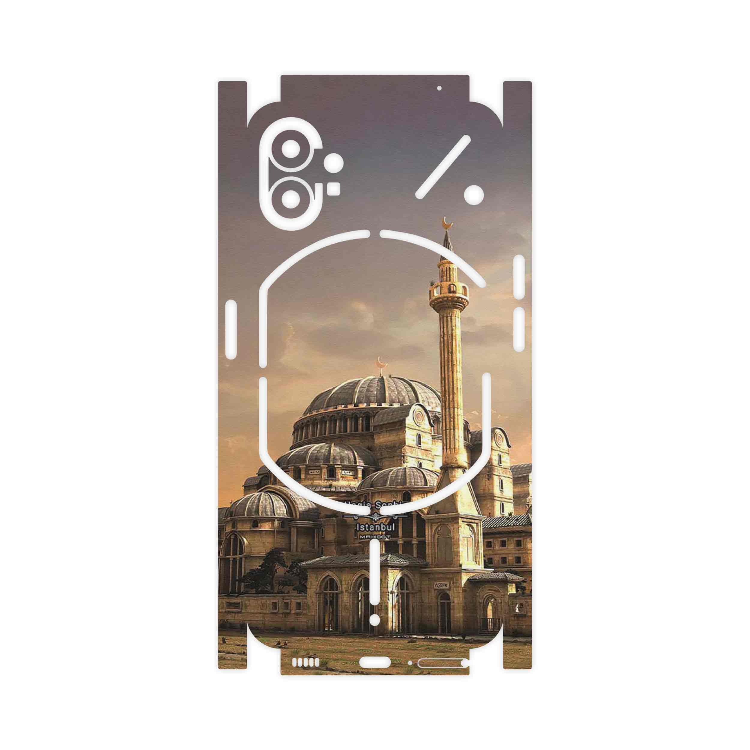برچسب پوششی ماهوت مدل Hagia Sophia Mosque-FullSkin مناسب برای گوشی موبایل ناتینگ Phone 1