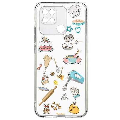 کاور طرح شیرینی پزی مناسب برای گوشی موبایل شیائومی Redmi 10A