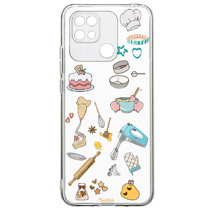 کاور طرح شیرینی پزی مناسب برای گوشی موبایل شیائومی Redmi 10A