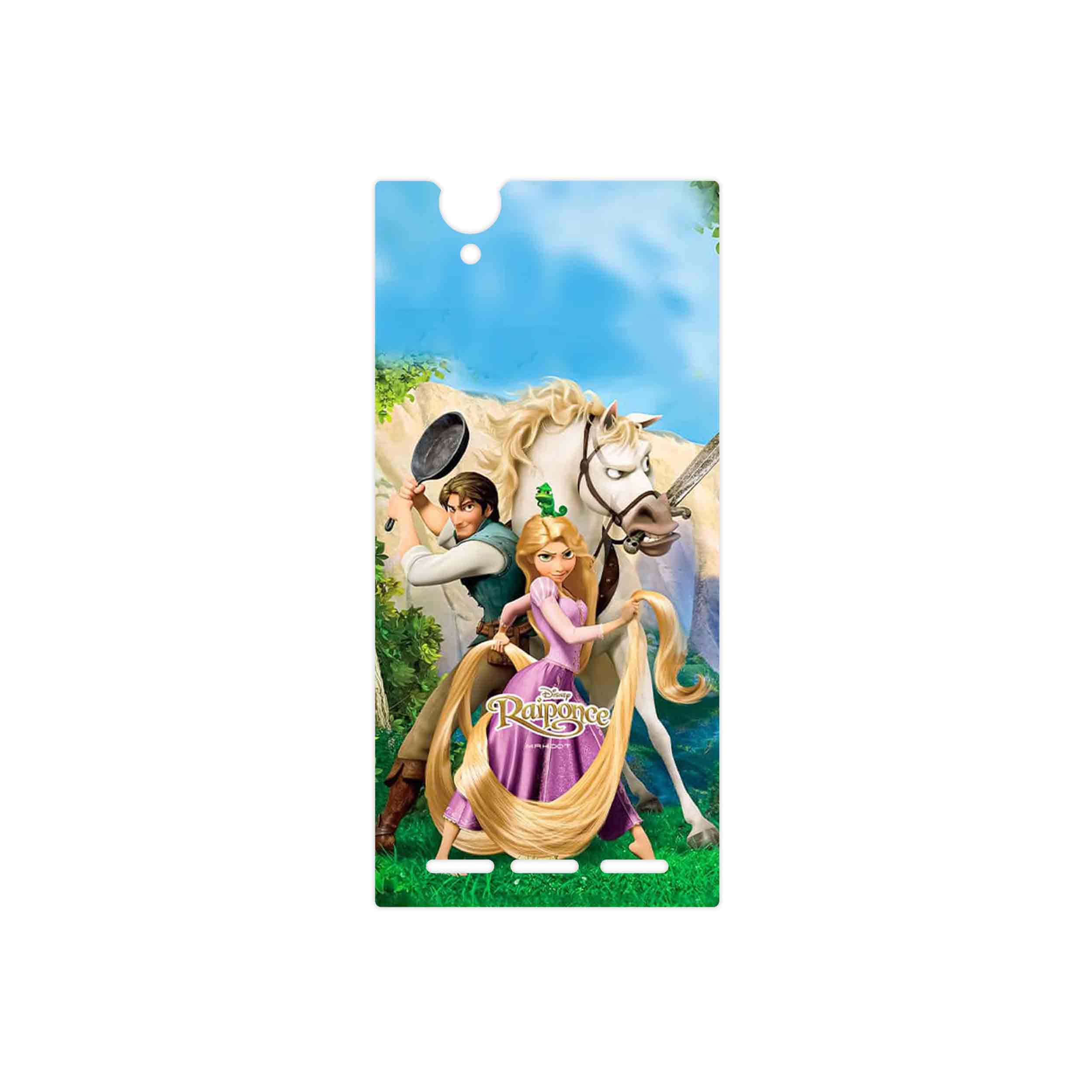 برچسب پوششی ماهوت مدل Rapunzel مناسب برای گوشی موبایل سونی Xperia T2 Ultra