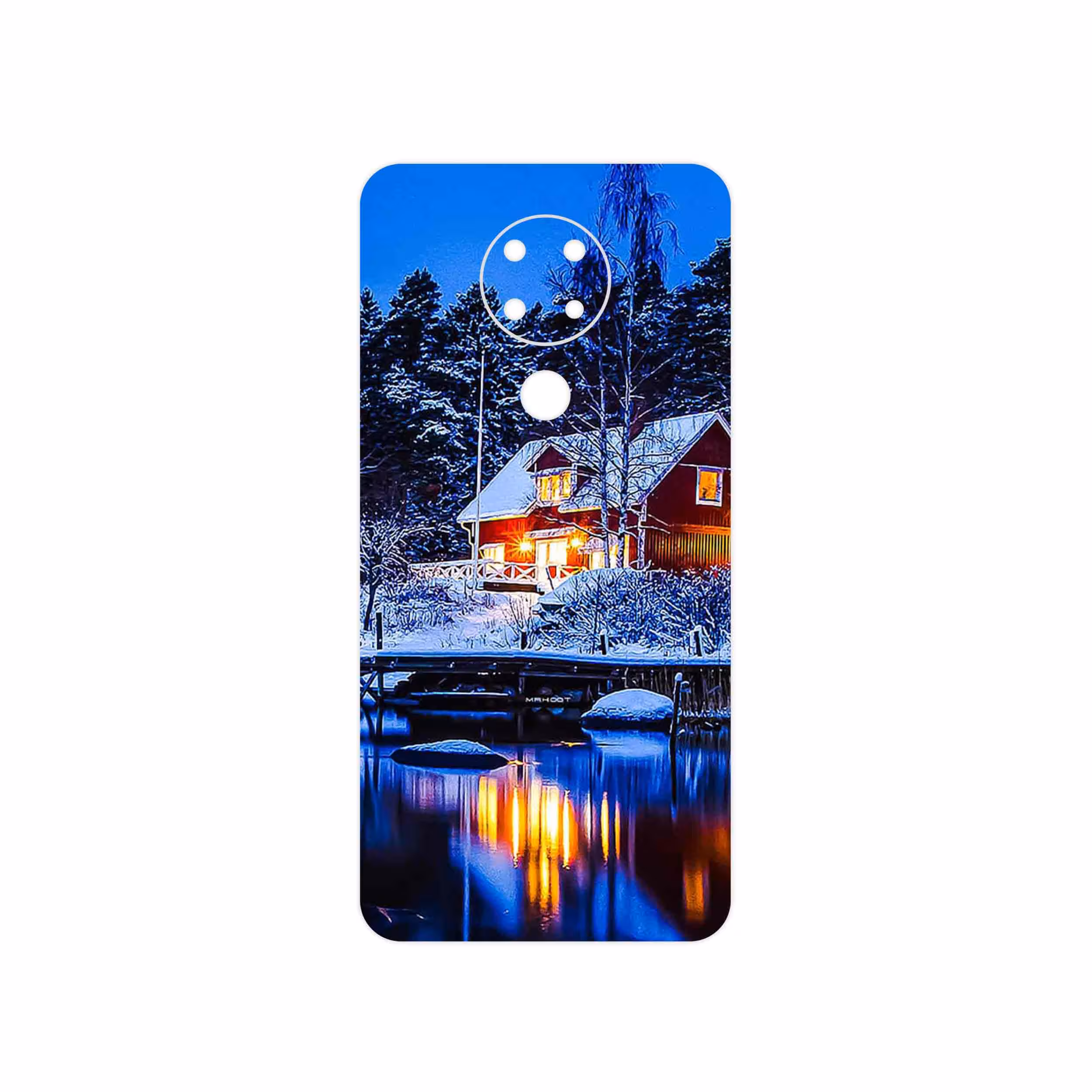 برچسب پوششی ماهوت مدل Winter Season مناسب برای گوشی موبایل نوکیا 3.4