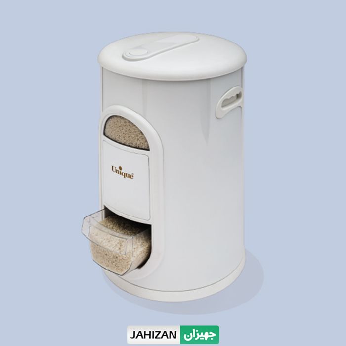سطل برنج 10 کیلویی یونیک مدل 4140 (پیمانه دار)