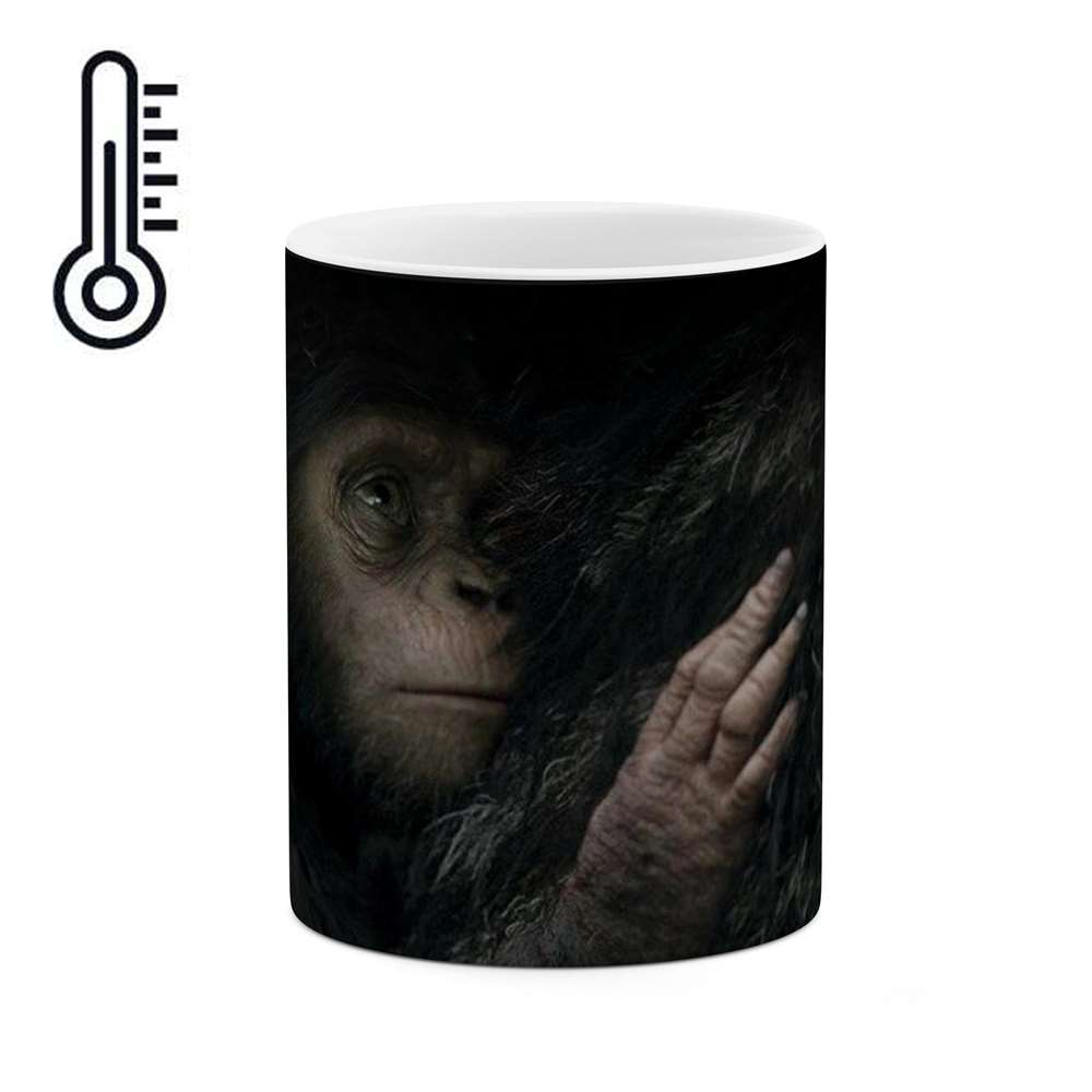 ماگ حرارتی طرح فیلم سیاره میمون ها  مدل mgph15860