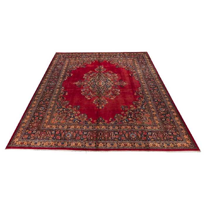 فرش قدیمی دستباف یازده و نیم متری سی پرشیا کد 187324