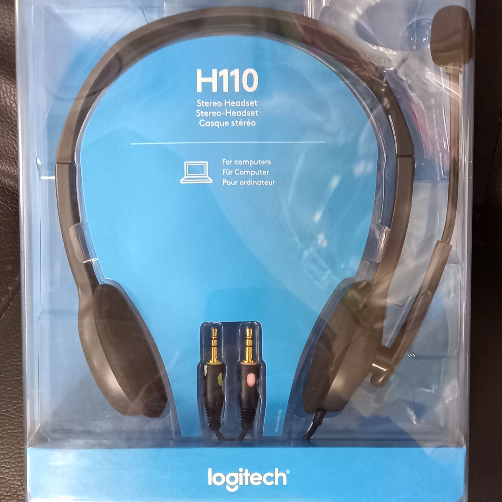 هدفون سیمدار لاجیتک H110 Logitech قابل استفاده برای کامپیوتر